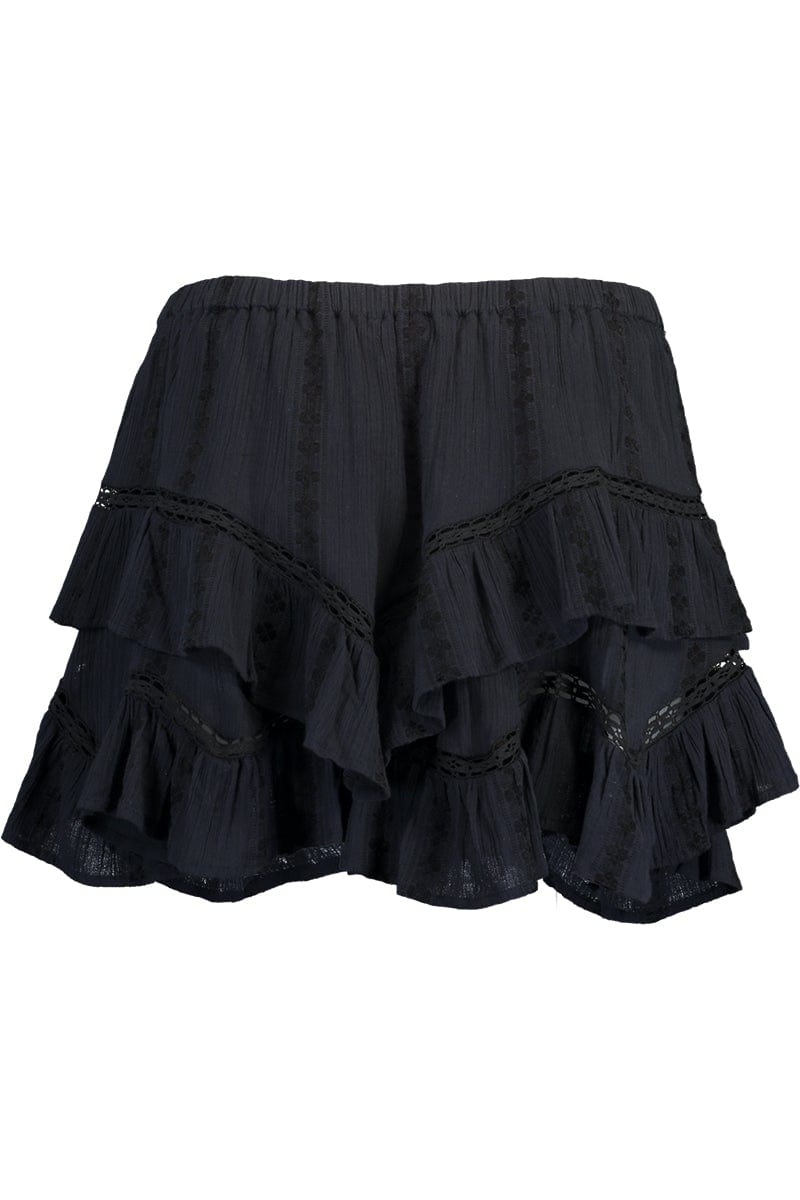 ISABEL MARANT ETOILE-Jocadia Skirt - Black-