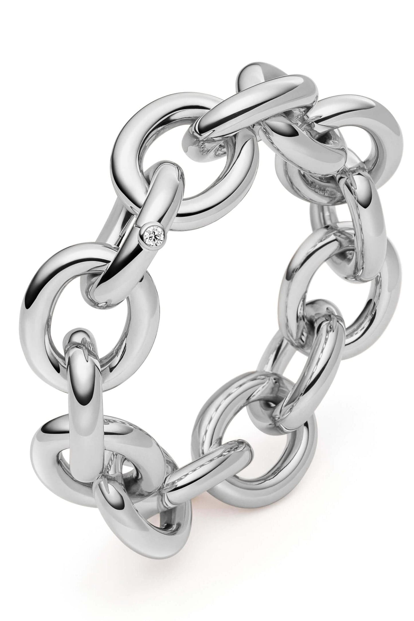 ISABELLE FA-Eternelle Chain Bracelet 22mm-WHITE GOLD