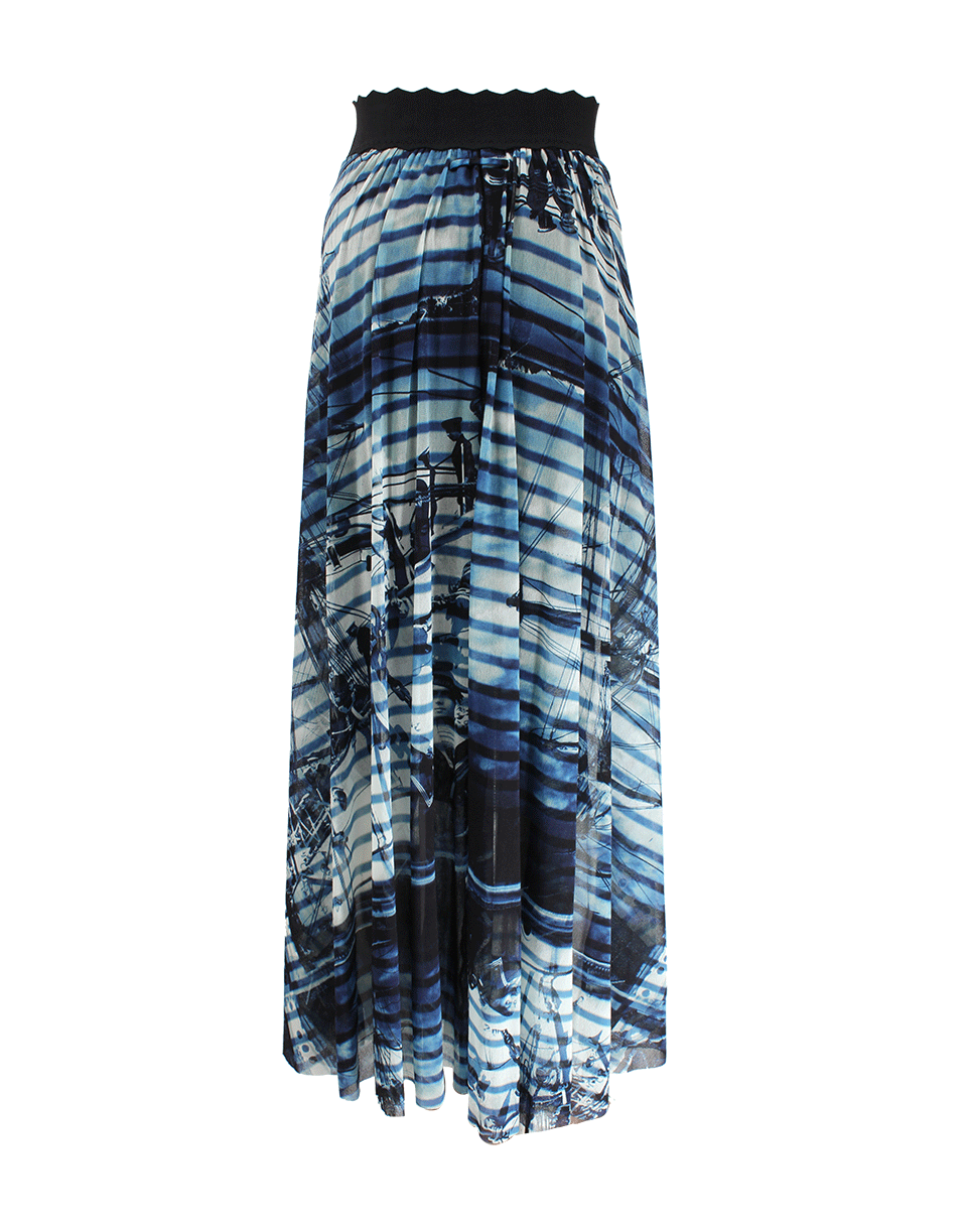 JEAN PAUL GAULTIER SOLIEL-Maxi Skirt-