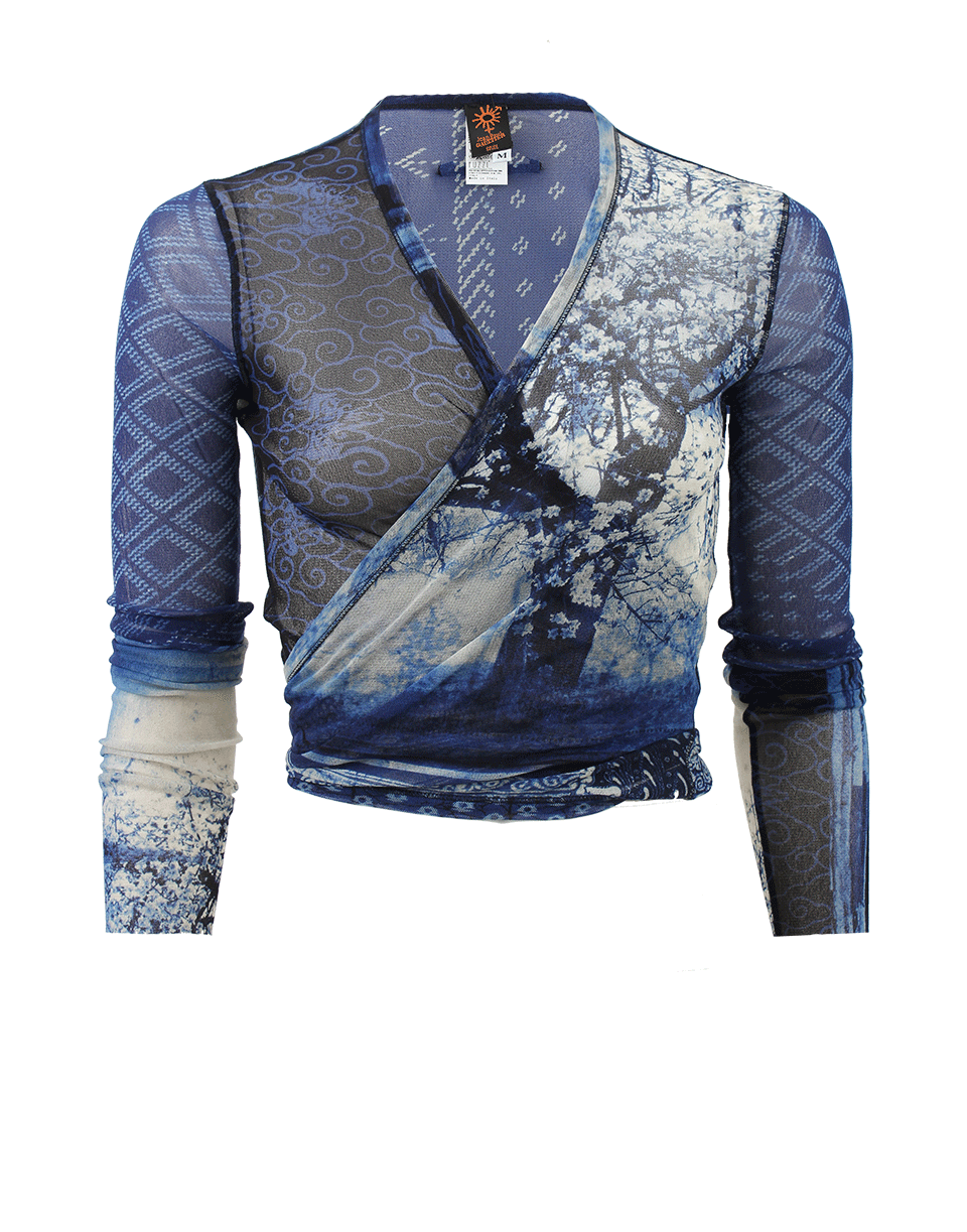 JEAN PAUL GAULTIER SOLIEL-Wrap Cardigan-