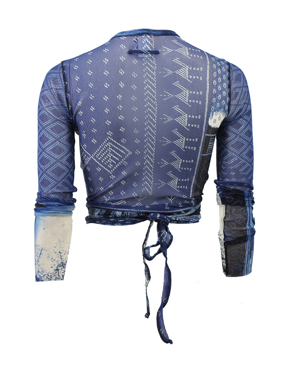 JEAN PAUL GAULTIER SOLIEL-Wrap Cardigan-