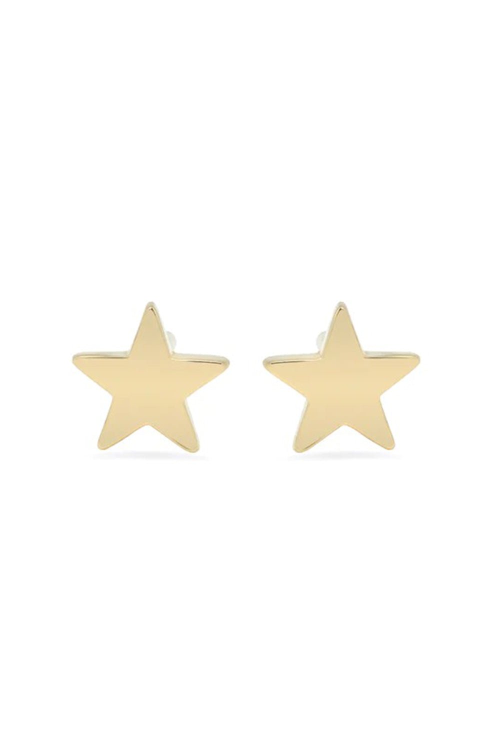 JENNIFER MEYER-Mini Star Studs-YELLOW GOLD