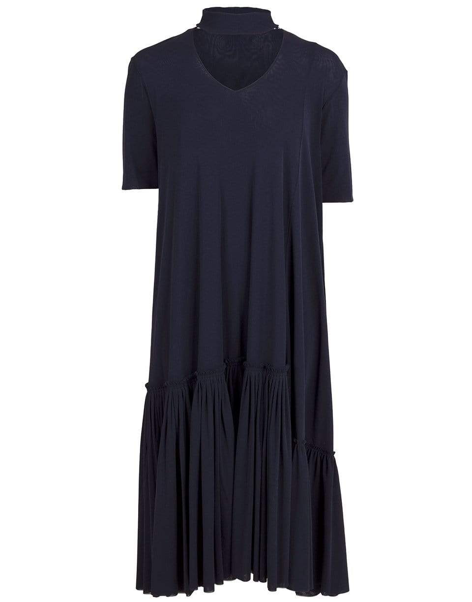 A-Line Stretch Tulle Dress CLOTHINGDRESSCASUAL JIL SANDER   