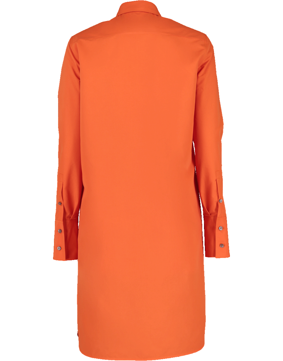 JIL SANDER-Ginepro Straight Fitted Shirt Dress-