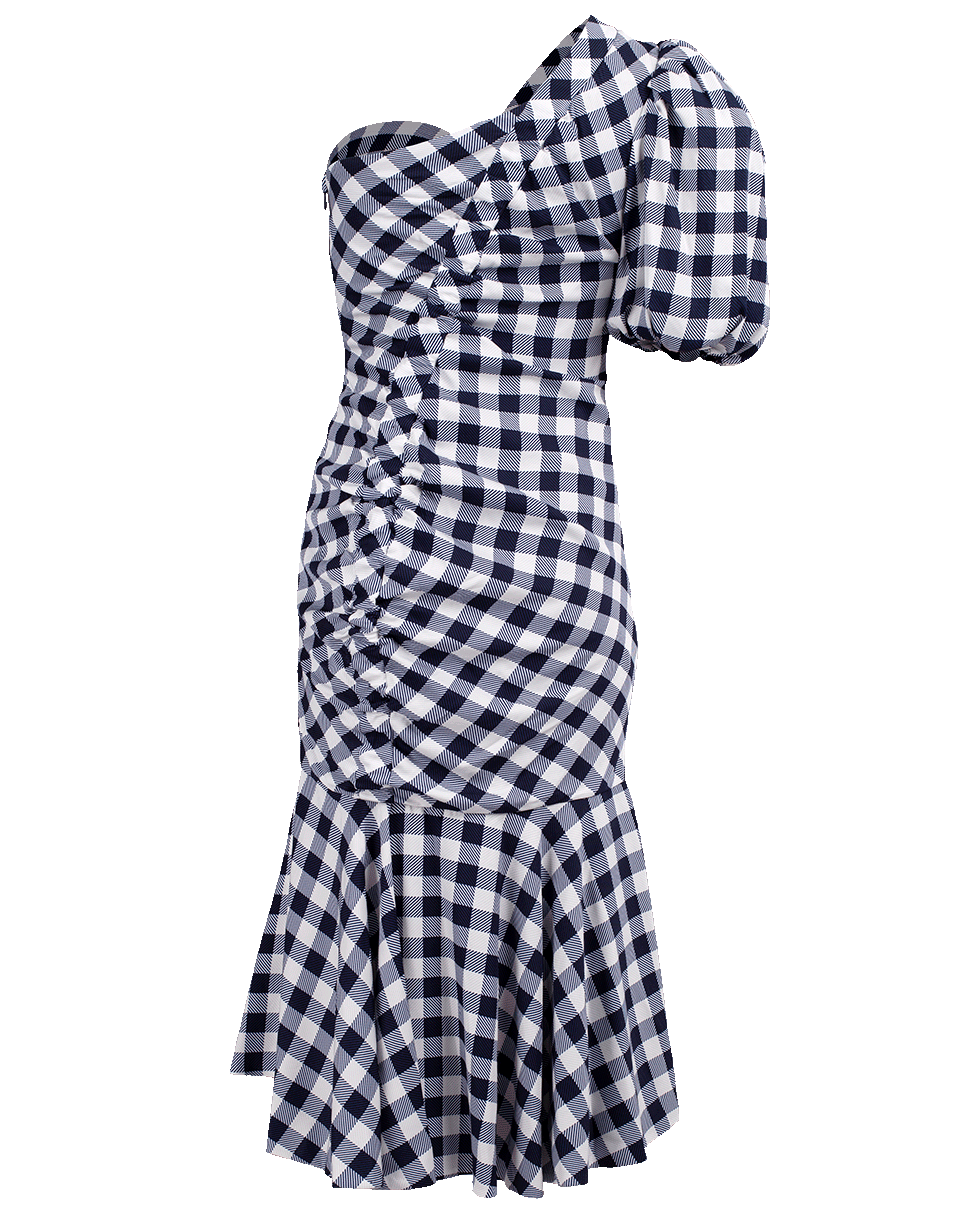 Lux Twill One Sleeve Dress CLOTHINGDRESSCASUAL SIMKHAI   