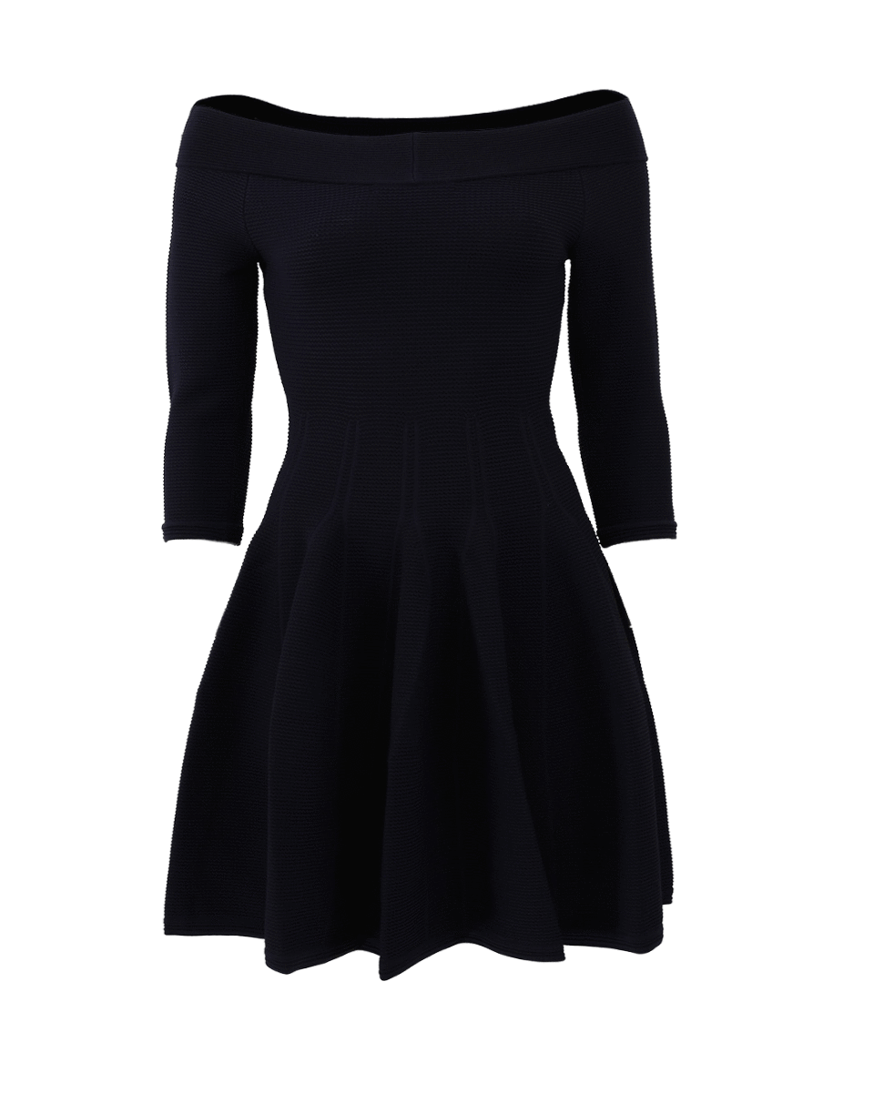 Off The Shoulder Knit Dress – Marissa Collections