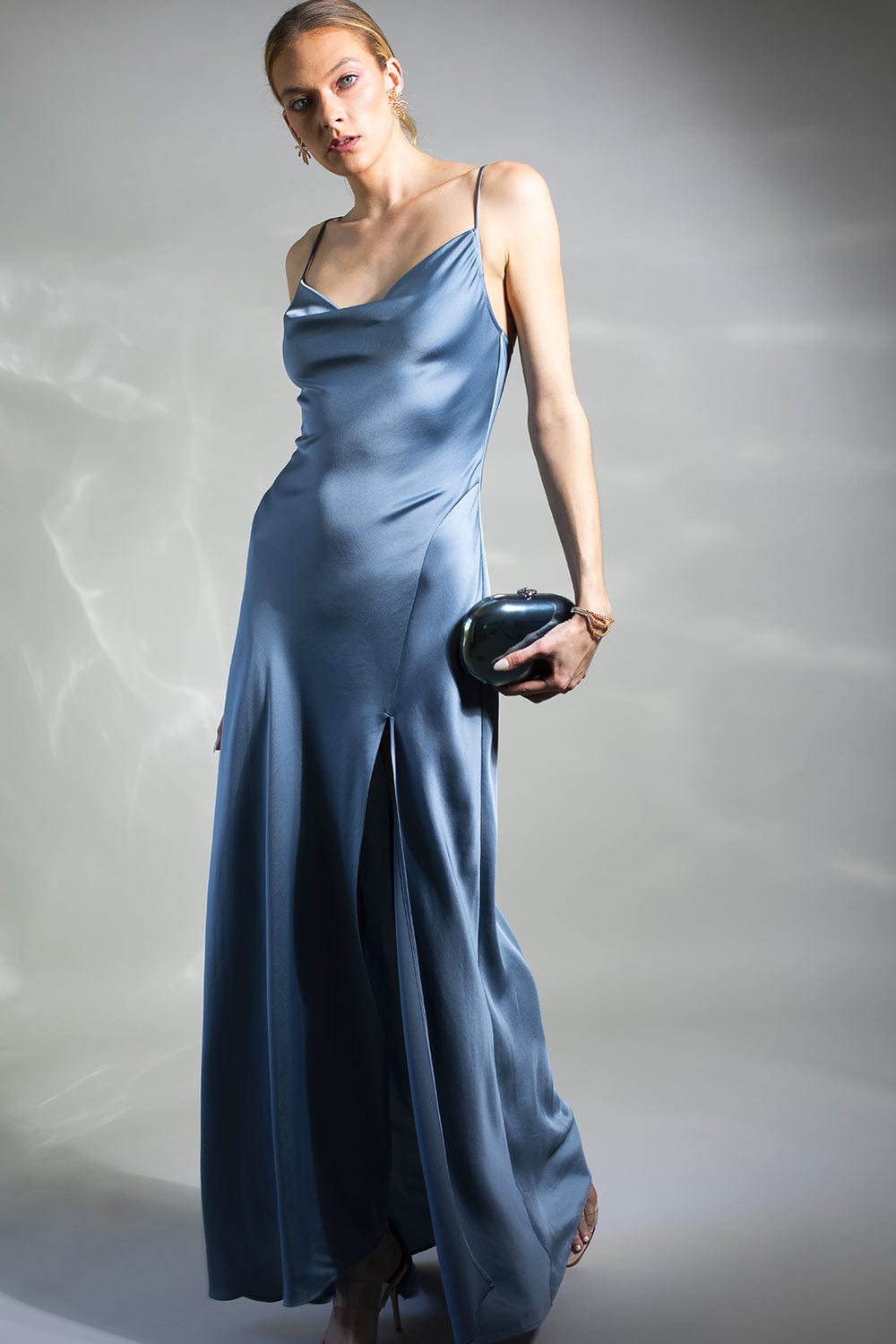 SIMKHAI-Finley Classic Woven Gown-