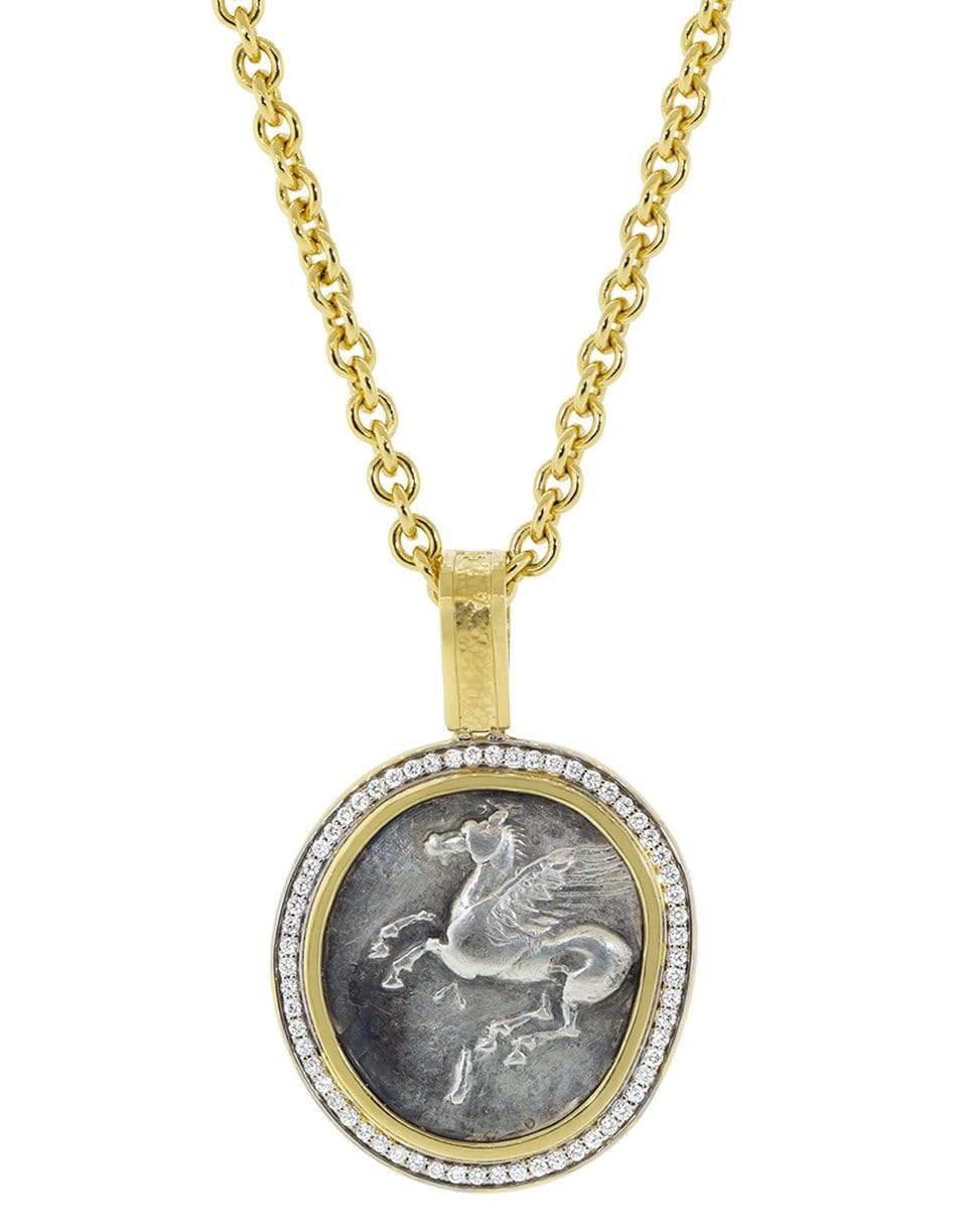 Pegasus Coin Necklace JEWELRYFINE JEWELNECKLACE O JORGE ADELER   