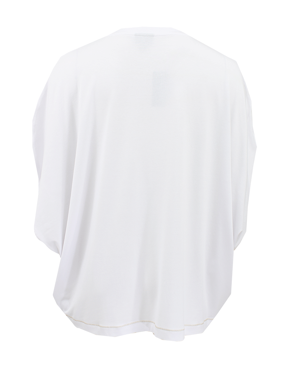 JUST CAVALLI-Dolman Sleeve Print T-Shirt-