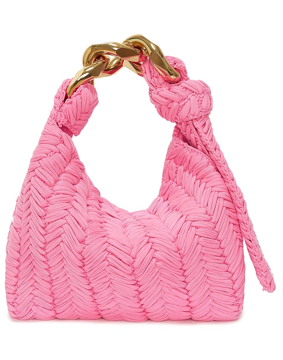 JW ANDERSON-Small Chain Hobo - Pink-PINK