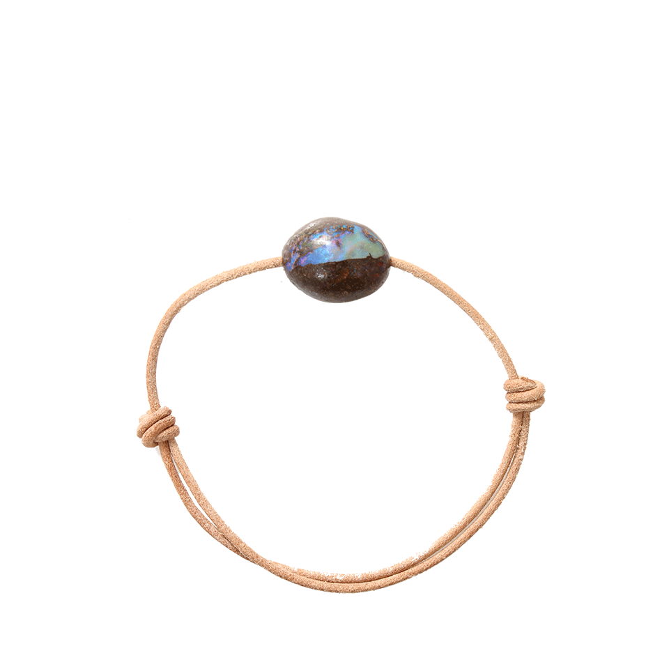 KATHERINE JETTER-Opal Bead Knotted Bracelet-NATURAL