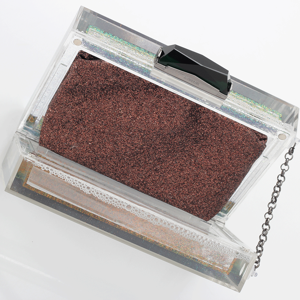 KOTUR-Glitter Globe Clutch-