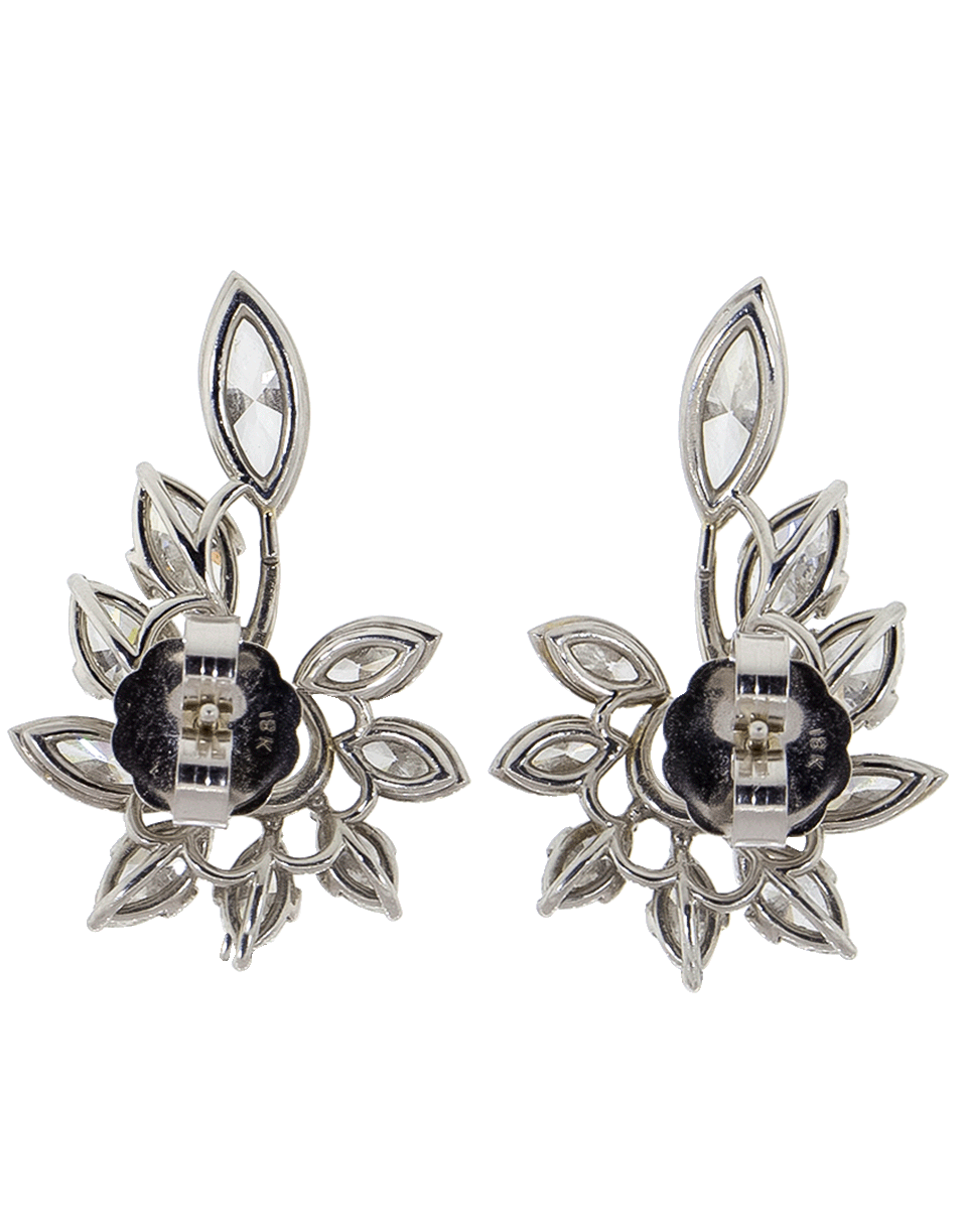 KWIAT-Vine Collection Diamond Earrings-PLATINUM