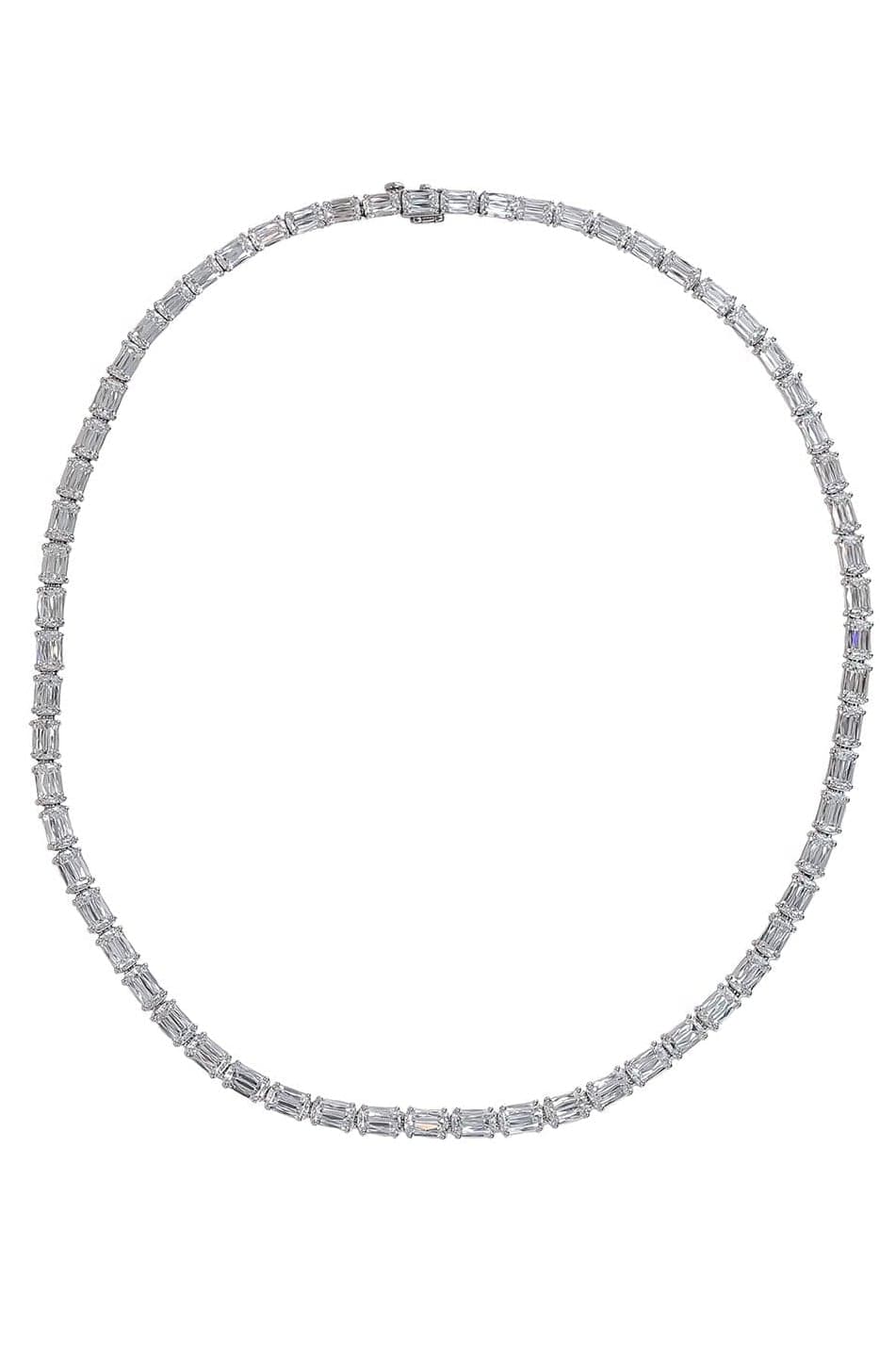 KWIAT-Ashoka Diamond Line Necklace 16.06ctw-WHITE GOLD