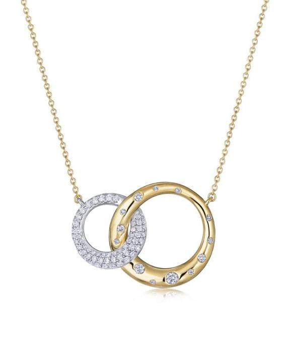 KWIAT-Cobblestone Interlocking Necklace-YELLOW GOLD