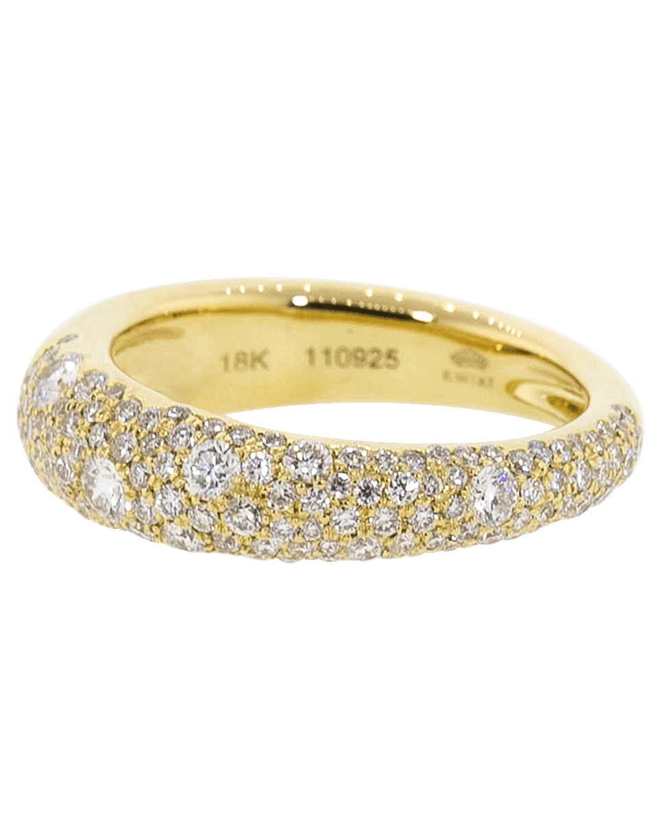 KWIAT-Cobblestone Collection Diamond Pave Ring-YELLOW GOLD