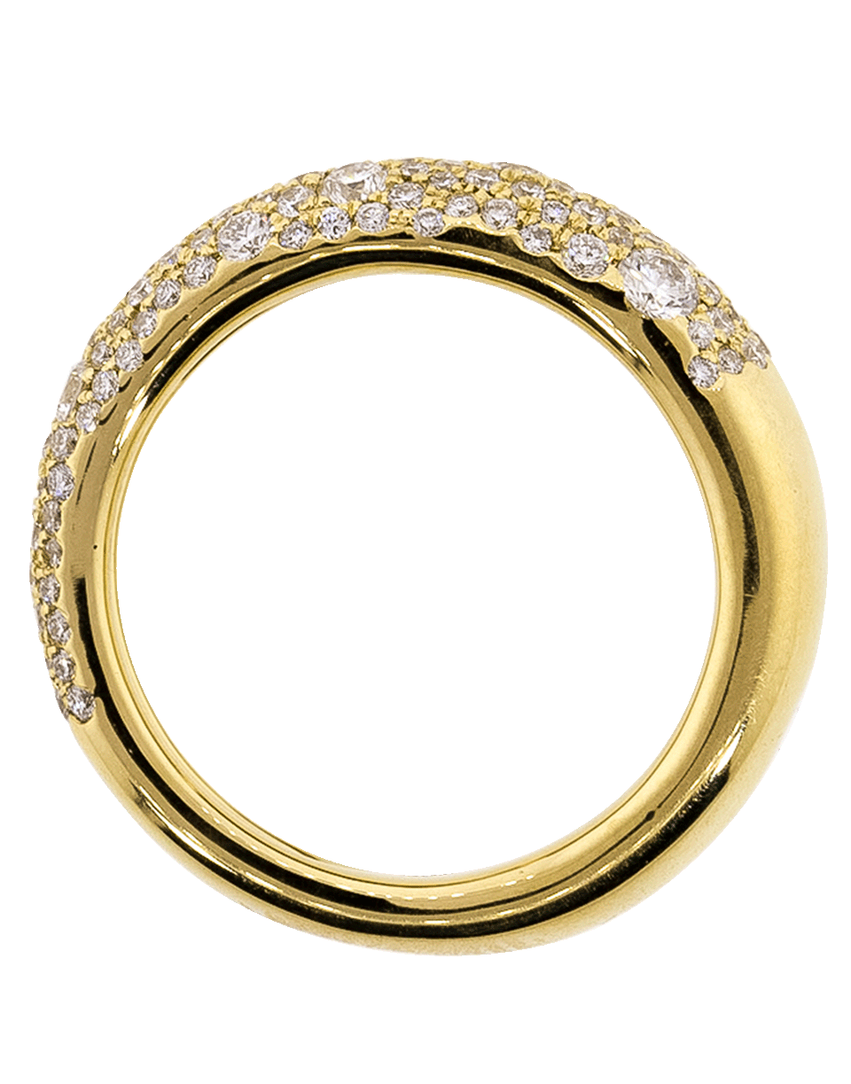 KWIAT-Cobblestone Collection Diamond Pave Ring-YELLOW GOLD