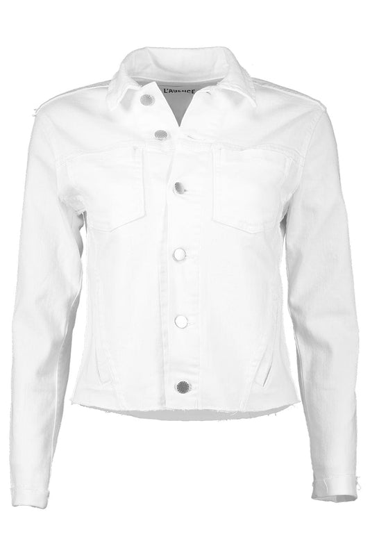 L'AGENCE-Janelle Slim Raw Hem Jacket-