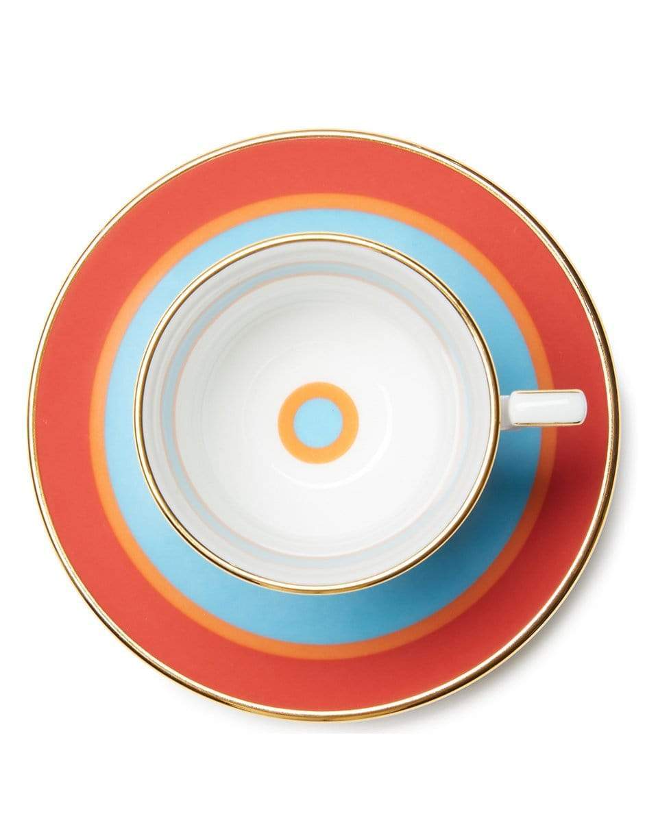 LA DOUBLEJ-Espresso Cup Set Of 2 - Rainbow Azzurro-AZZURRO