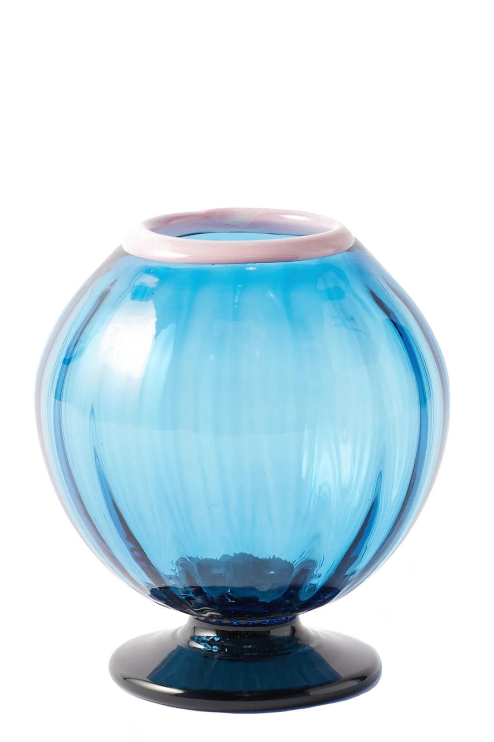 LA DOUBLEJ-Murano Glass Onion - Blue-BLUE