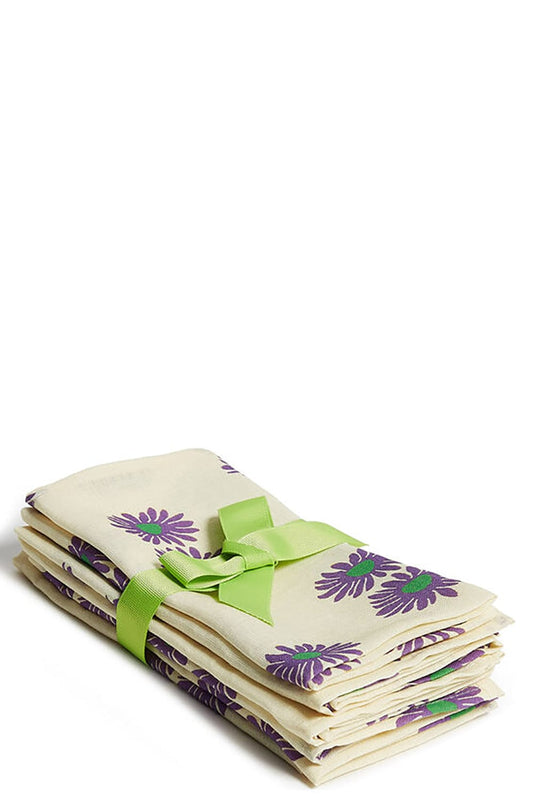 LA DOUBLEJ-Large Napkins Set Of 6 - Margherita Viola-MARGHERITA VIOLA