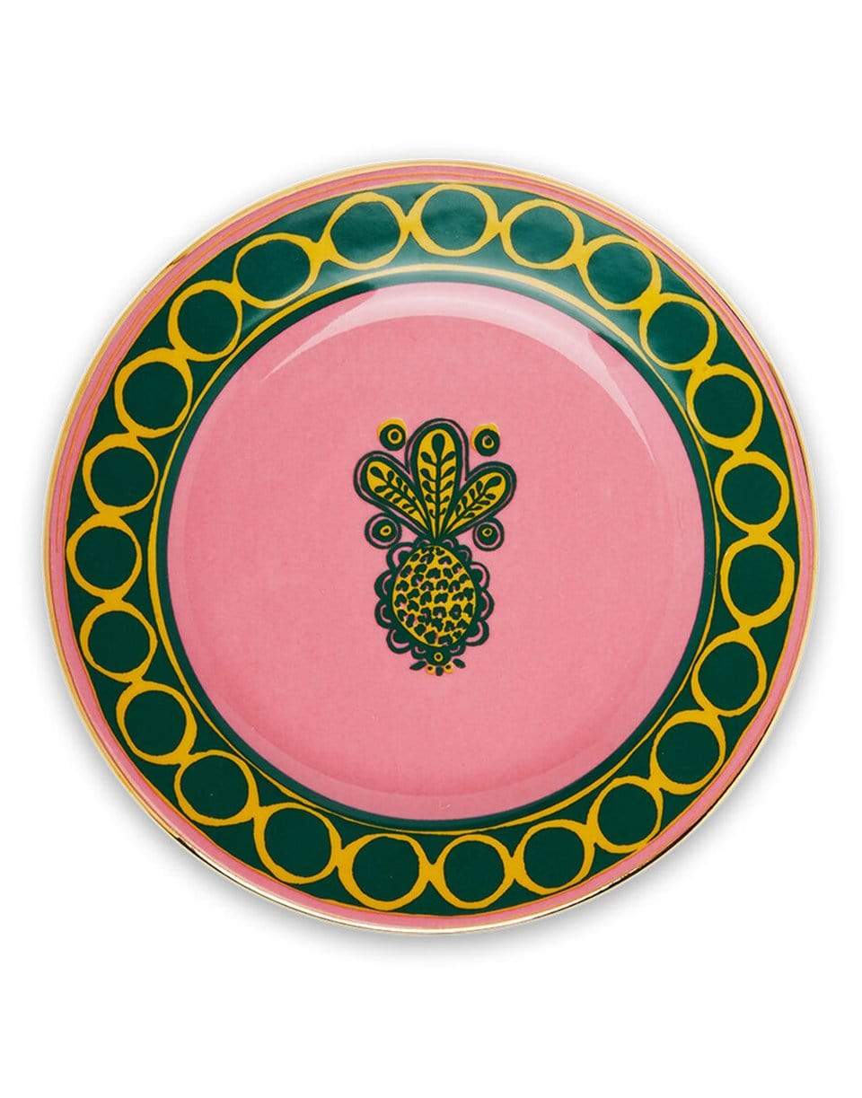 LA DOUBLEJ-Dessert Plates Set Of 6 - Pineapple Mix-MULTI