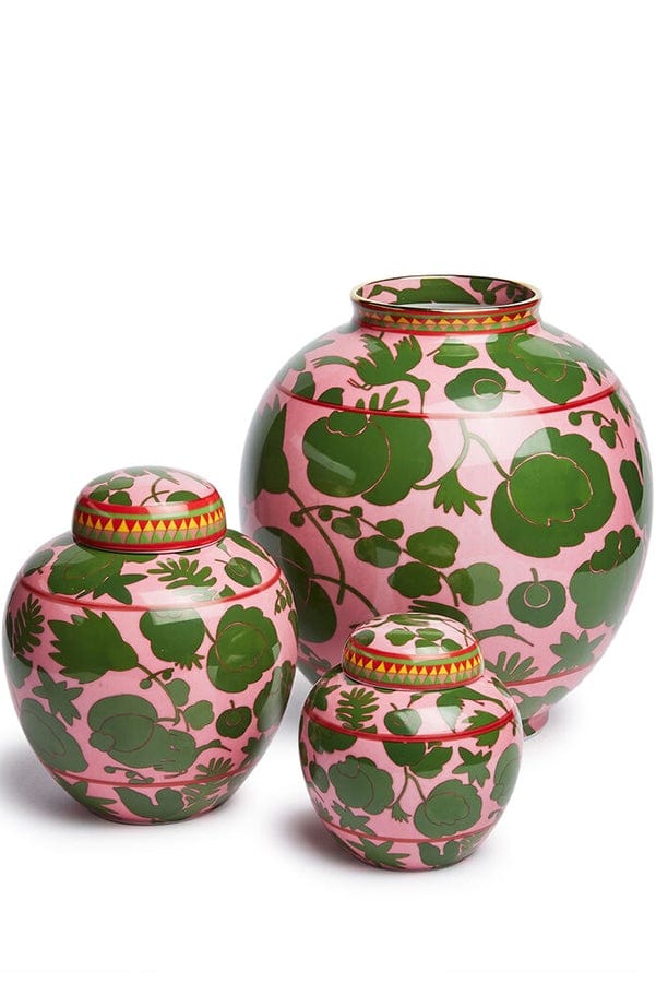 LA DOUBLEJ-Bubble Vase - Rosa Verde-ROSA VERDE