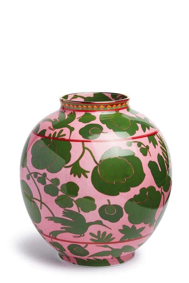 LA DOUBLEJ-Bubble Vase - Rosa Verde-ROSA VERDE