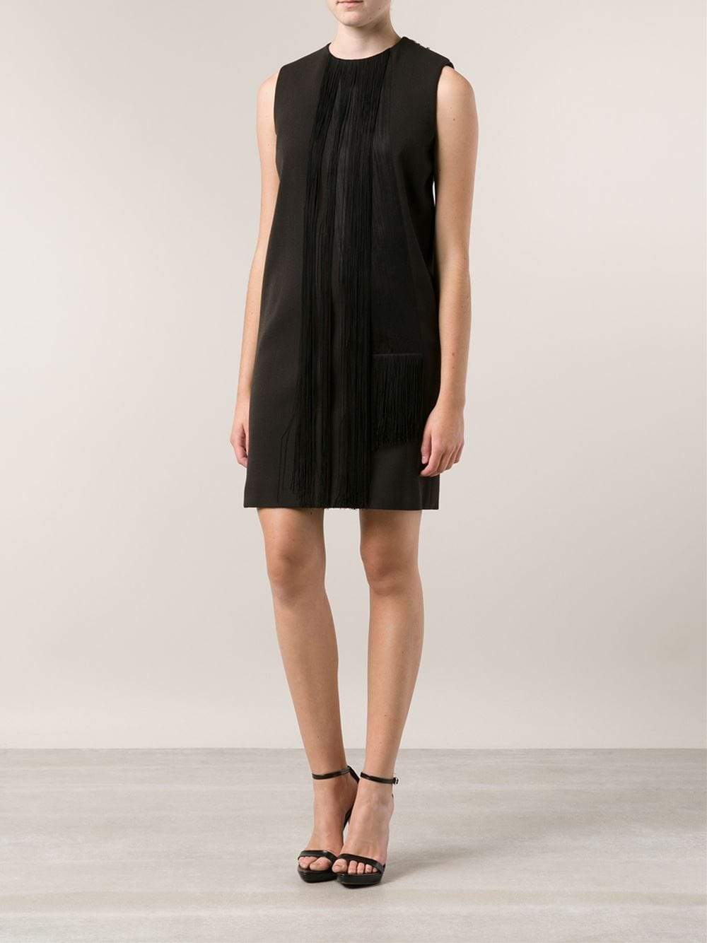 LANVIN-Fringe Detail Dress-