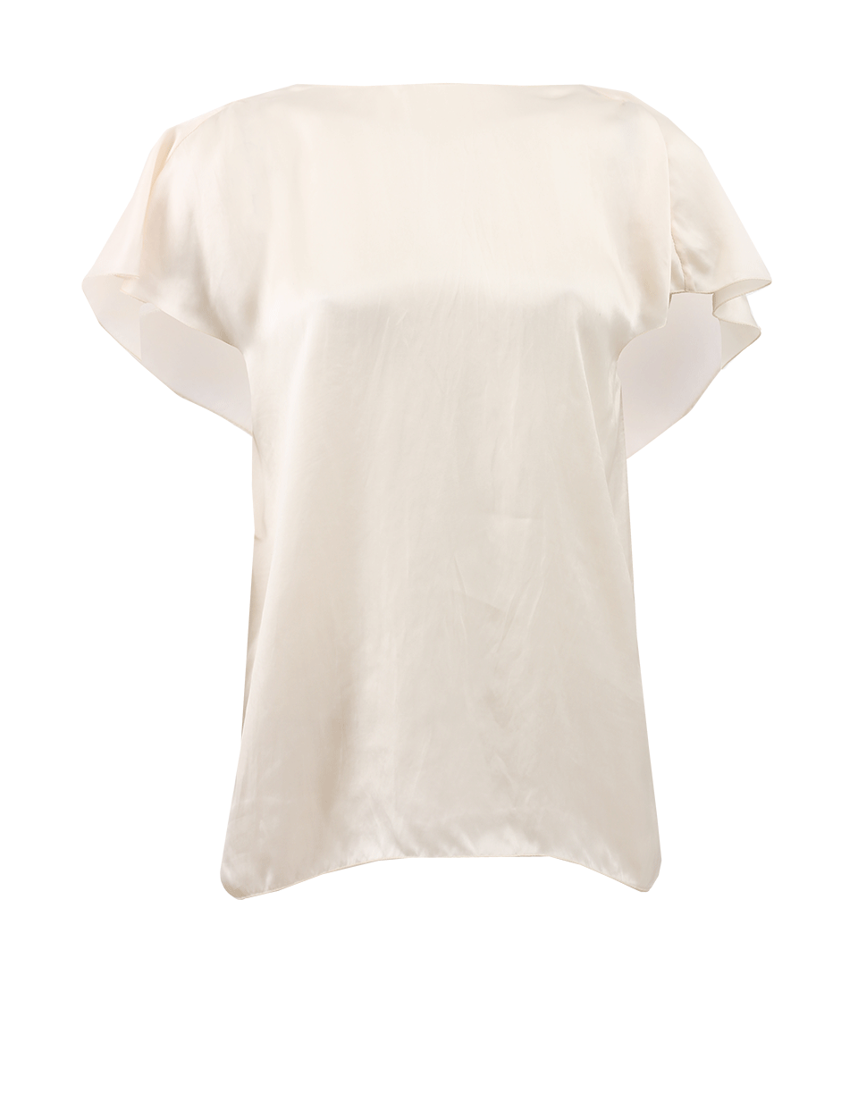 LANVIN-V-Back Blouse-