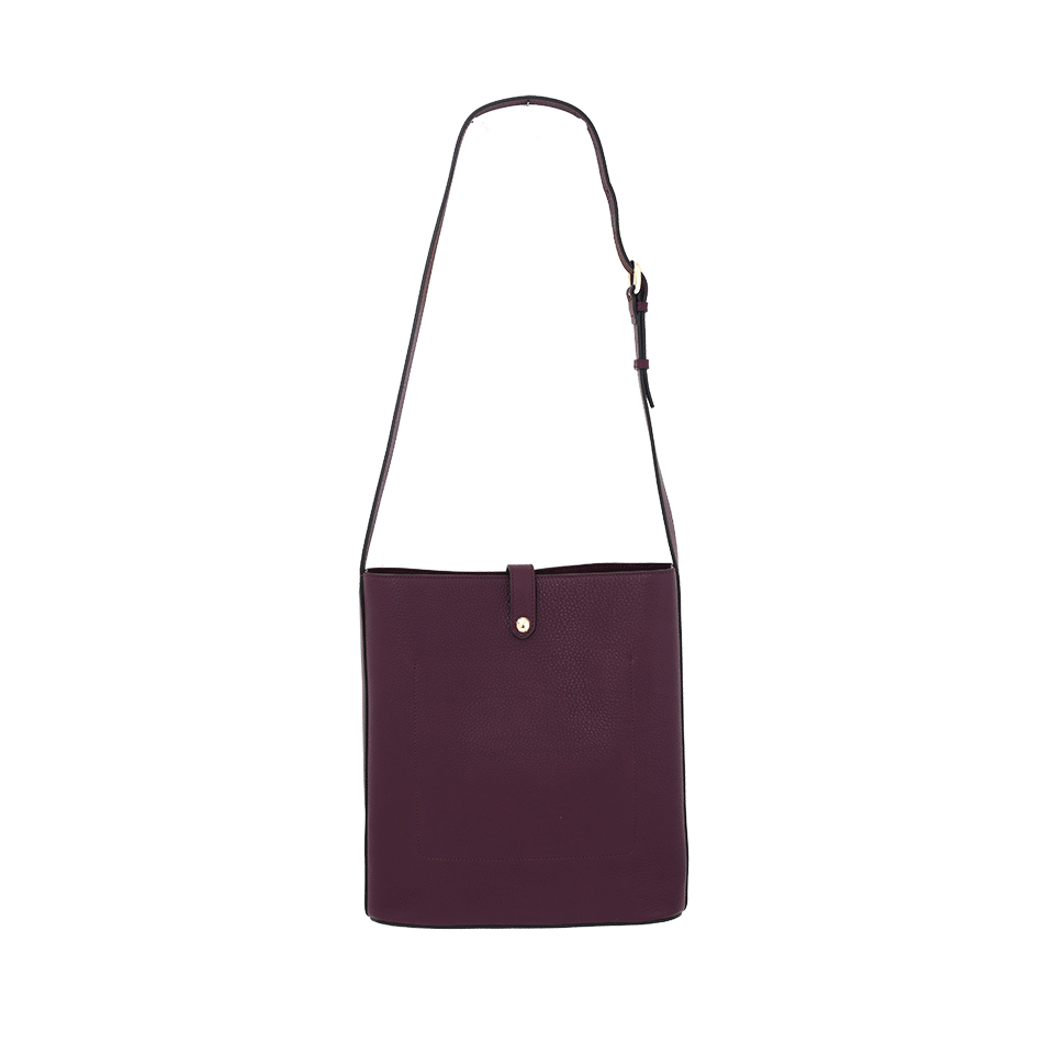 LANVIN-Nomad Shopper Logo Bag-AUBERGINE