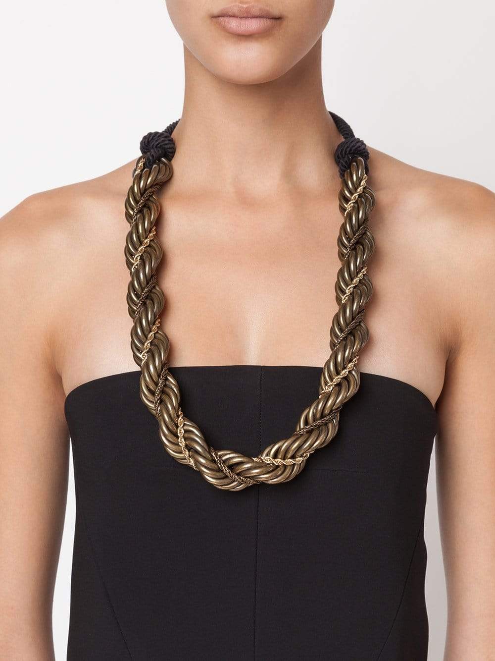LANVIN-Katoucha Multi Chain Necklace-GOLD