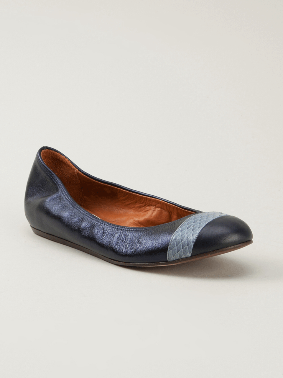 Layered Captoe Ballet Flat – Marissa Collections