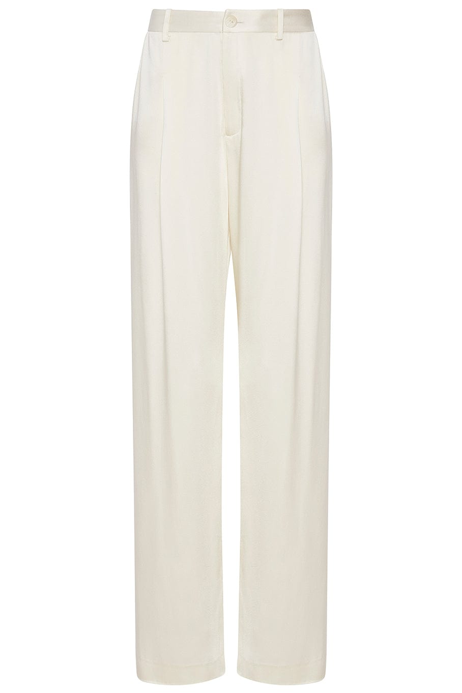 LAPOINTE-Relaxed Pleated Pant - Cream-