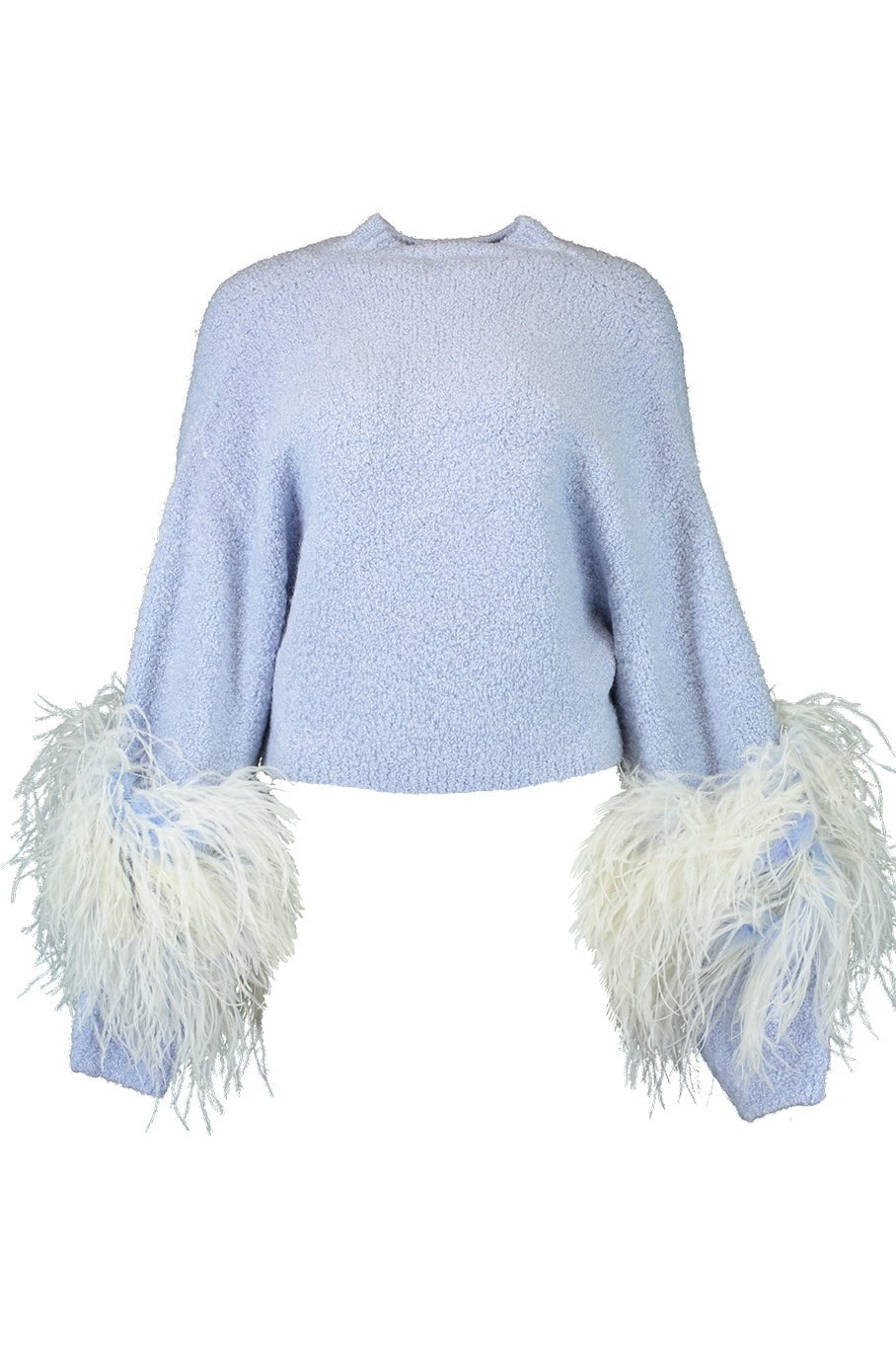 Ostrich Feather Sweater CLOTHINGTOPSWEATER LAPOINTE   