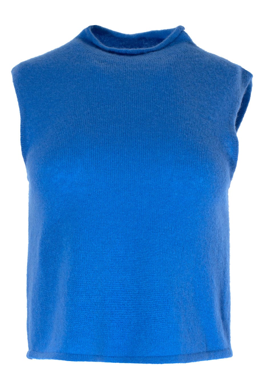 LAPOINTE-Airy Cashmere Silk Roll Neck Tank-