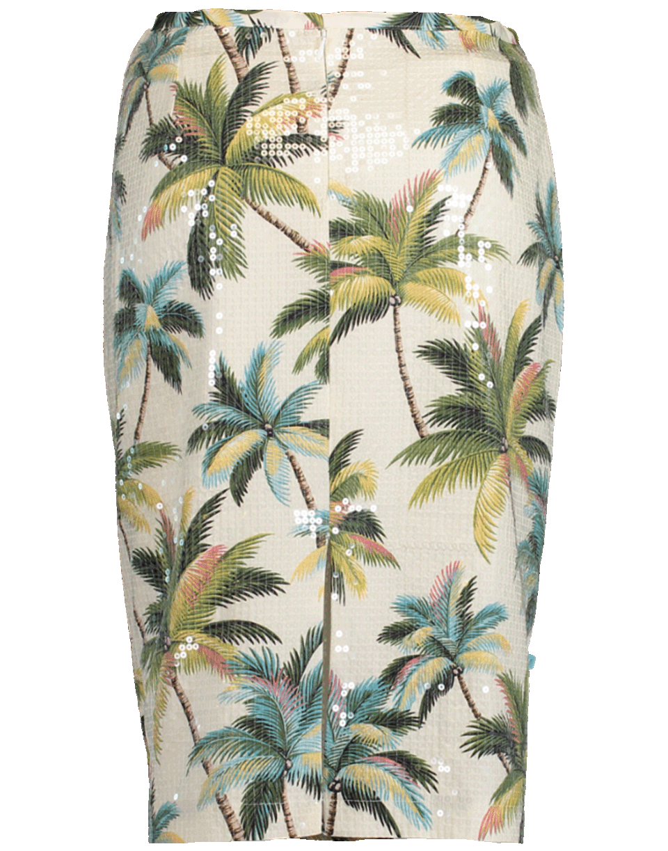 LE SUPERBE-Hawaiian Shine Pencil Skirt-