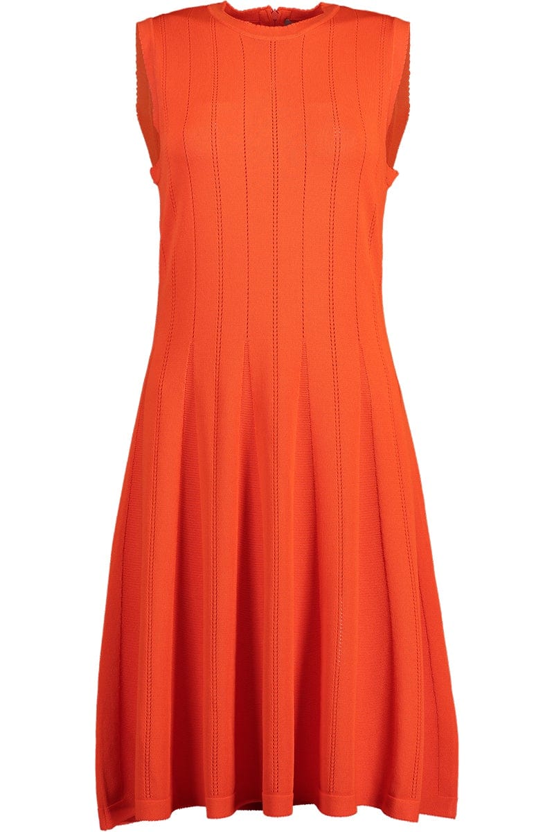 LELA ROSE-Sleeveless Fit & Flare Dress-