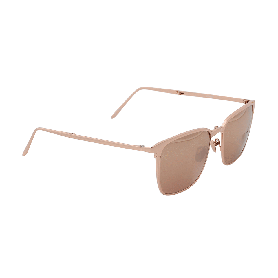 Square Gold Sunglasses ACCESSORIESUNGLASSES LINDA FARROW   