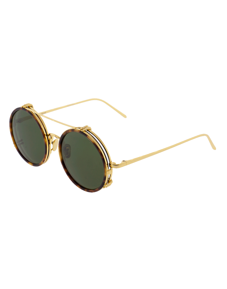 T-Shell Round Sunglasses ACCESSORIESUNGLASSES LINDA FARROW   