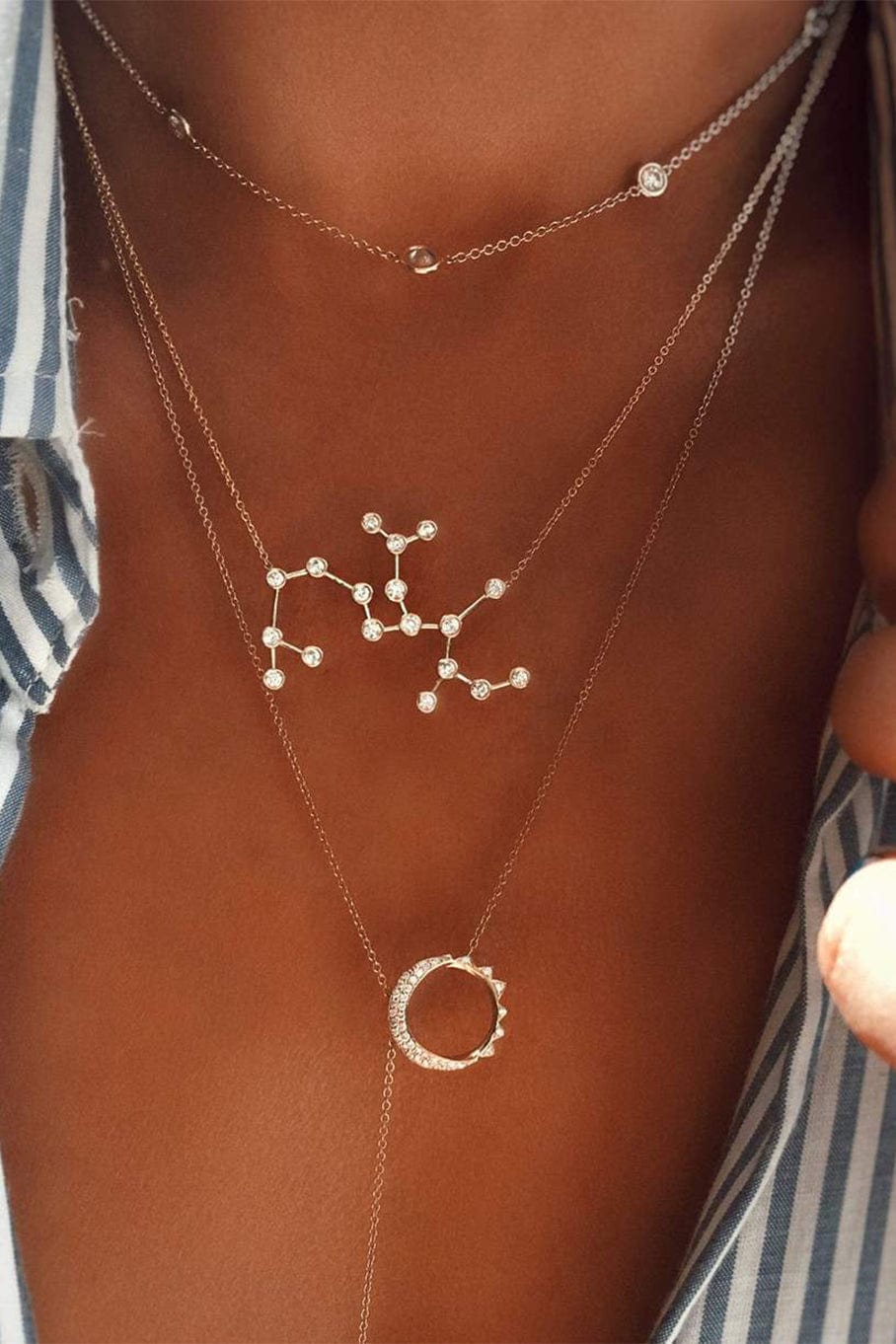 Leo Constellation Necklace – Logan Hollowell