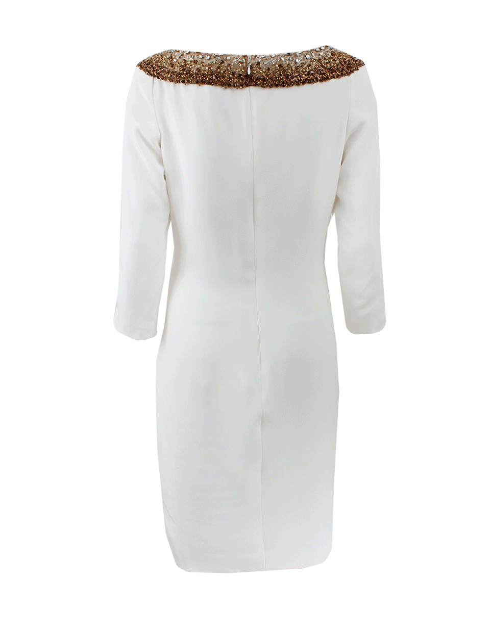 Illusion Silk Crepe Dress CLOTHINGDRESSCOCKTAIL LORENA SARBU   