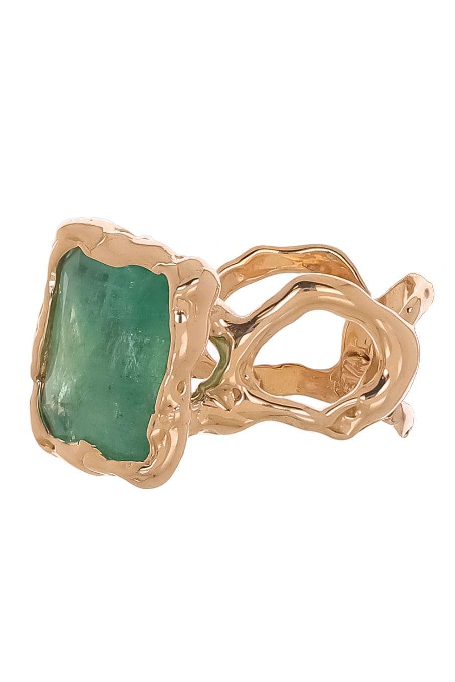 Emerald Reticolo Ring JEWELRYFINE JEWELRING LUCIFER VIR HONESTUS   