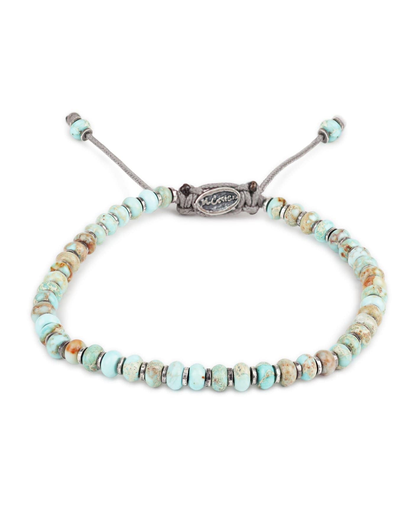 M. COHEN-Axis Turquoise Bracelet-SILVER