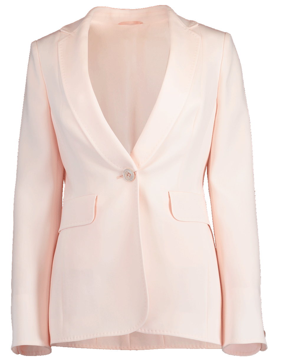 MAISON COMMON-Travel Safe One Button Jacket-PINK