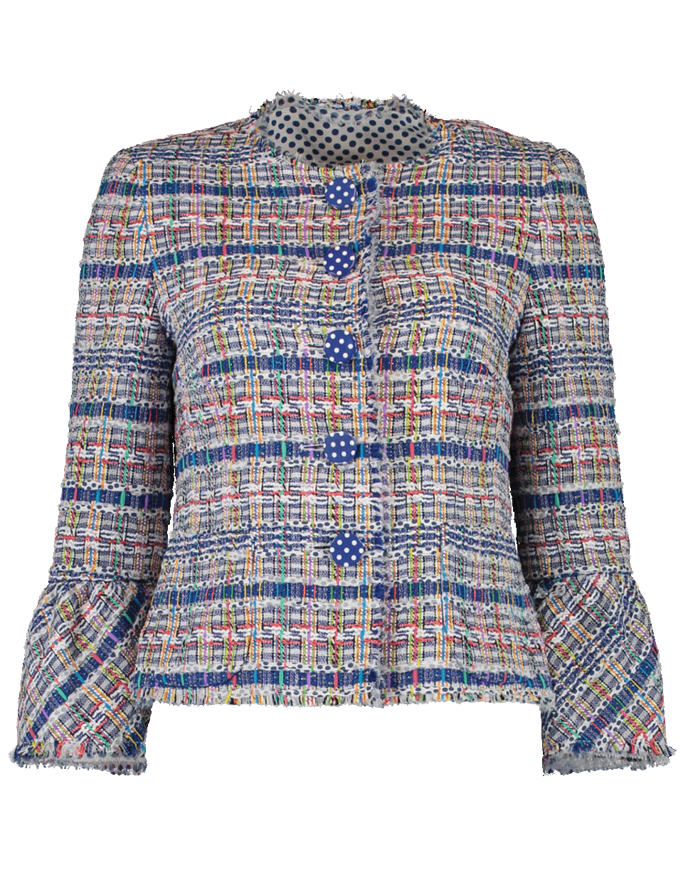 MAISON COMMON-Ribbon Tweed Jacket-