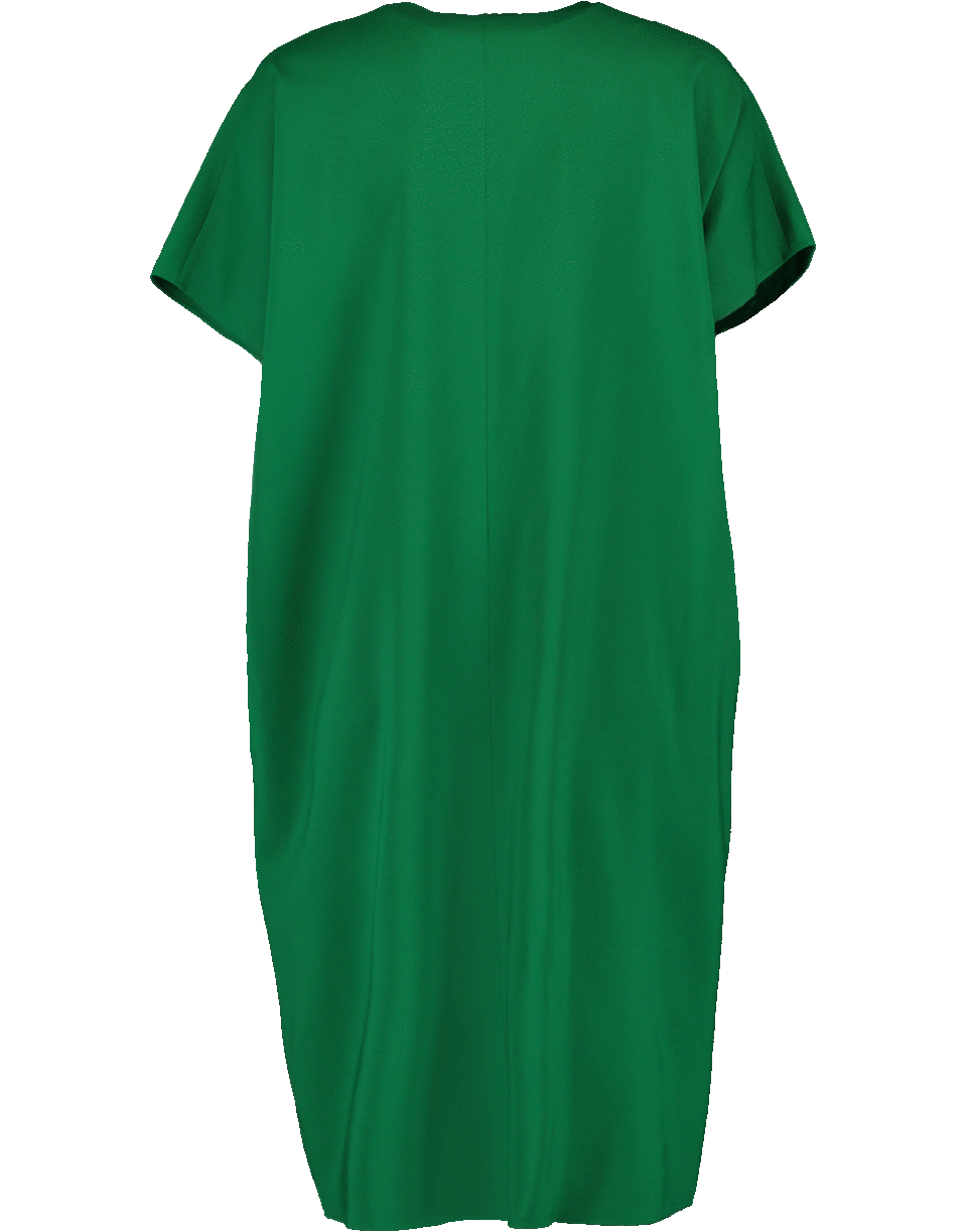 MAISON RABIH KAYROUZ-Short Sleeve V-Neck Easy Dress-