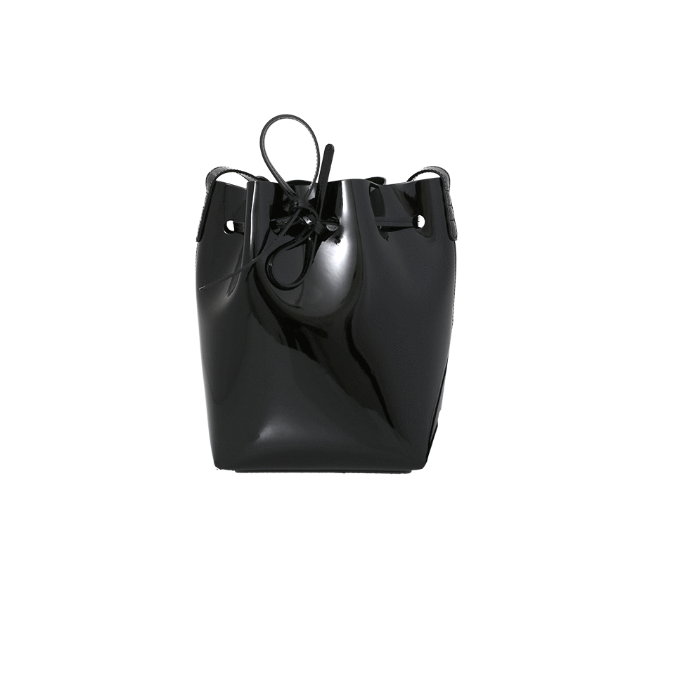 Patent Mini Bucket Bag HANDBAGSHOULDER MANSUR GAVRIEL   