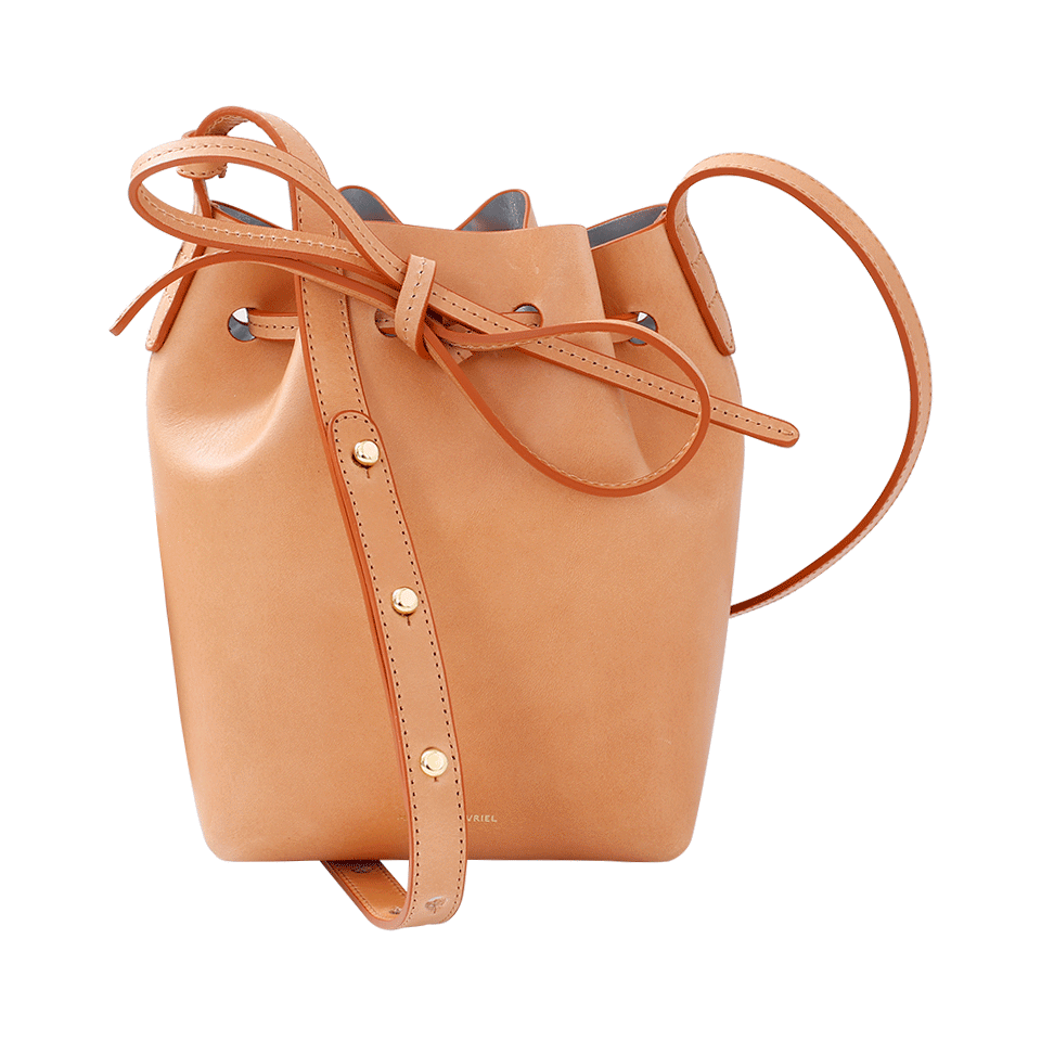 MANSUR GAVRIEL-Mini Mini Bucket Bag-CAM/ARG