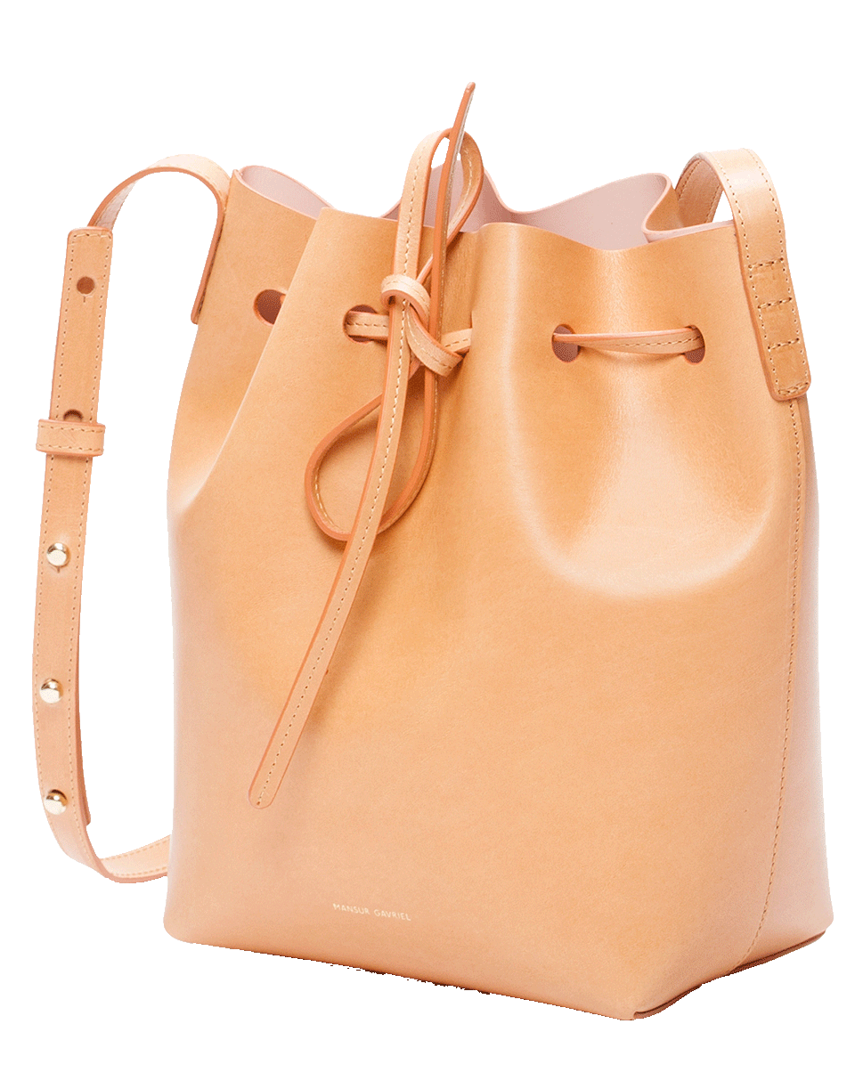 MANSUR GAVRIEL-Mini Bucket Bag-CAM/ROSA